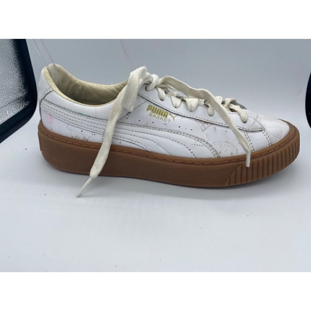 Puma Basket Platform Sneakers, Women's 8